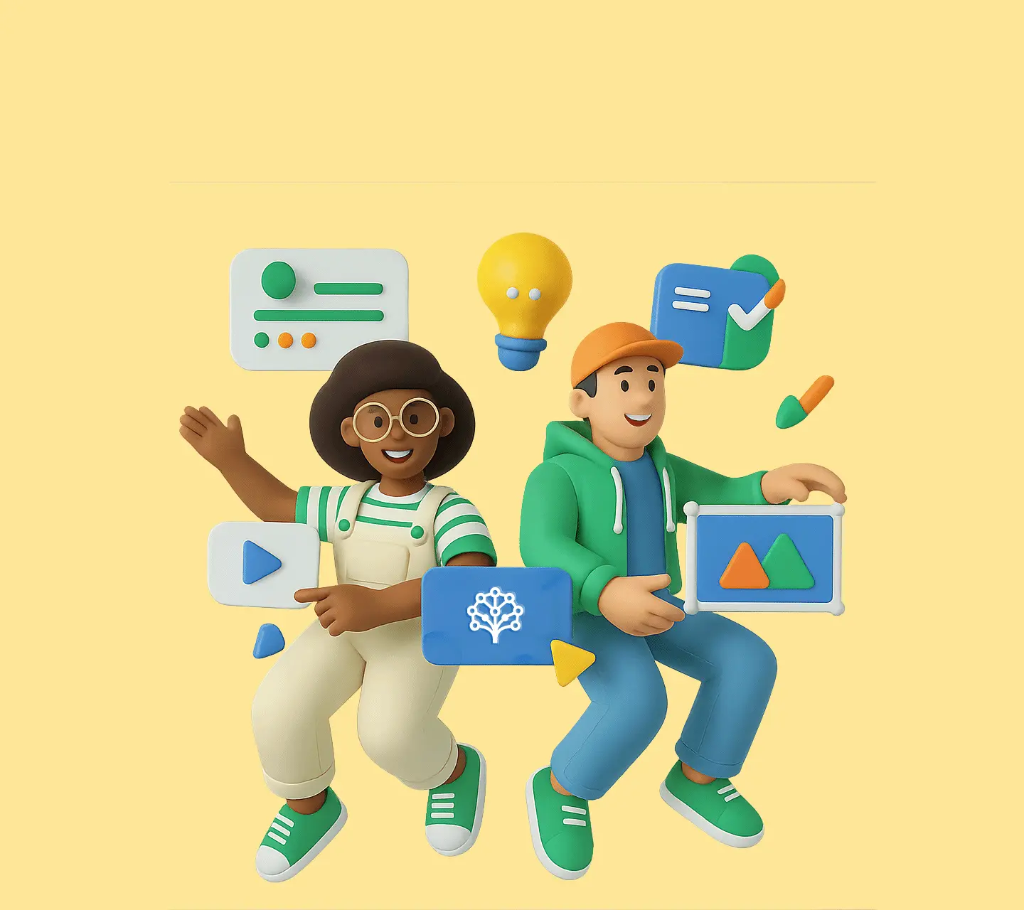 Docentes colaborando para crear y adaptar estrategias pedagógicas